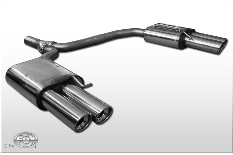 Глушители FOX для Audi A4 B8 1.8 TFSI AU120064-150