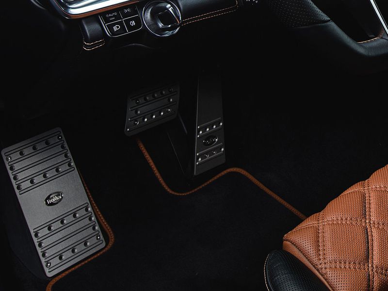 Techart накладки на педали Porsche Panamera 971 » 071.460.401.009