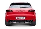 Карбоновый диффузор Akrapovic для Porsche Macan GTS / Turbo